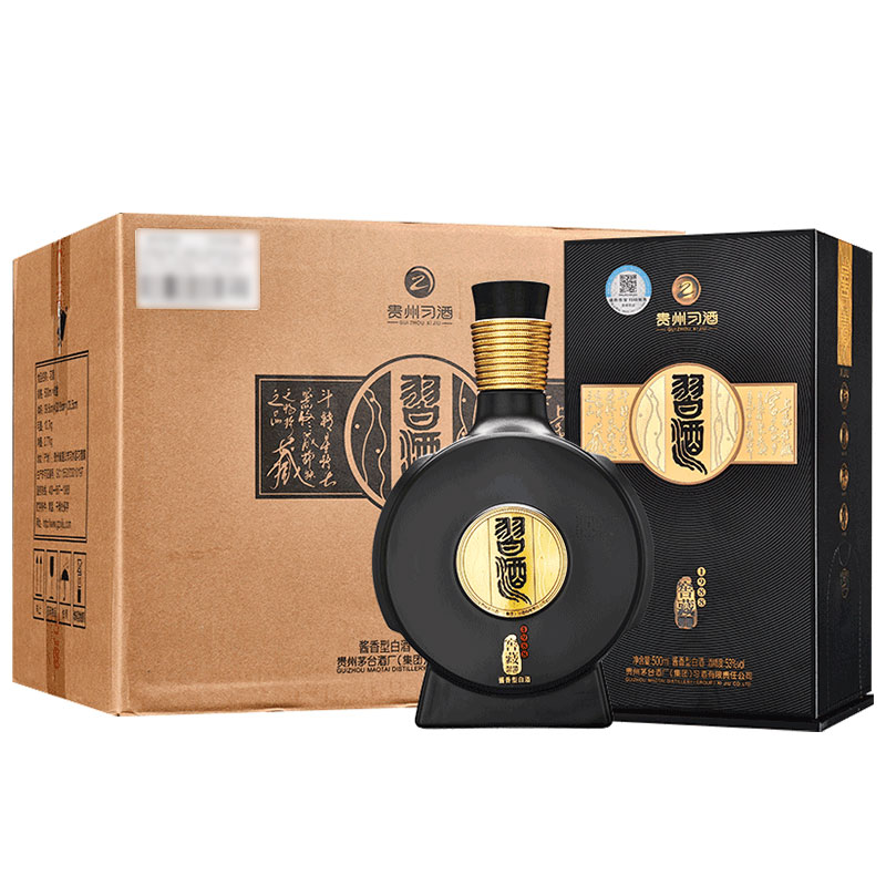 贵州习酒 习酒窖藏1988精装版 500mL*6瓶 53度酱香 年份随机